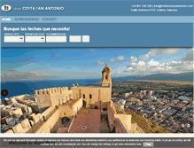 Tablet Screenshot of hotelcostasanantonio.com